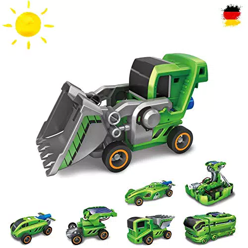 HSP Himoto transformer ad energia solare 7 in 1, verde