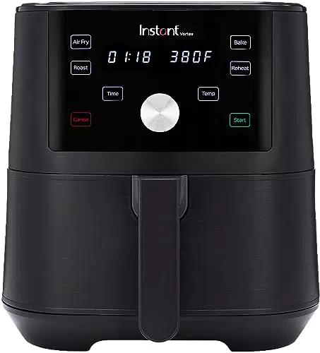 Instant Pot Vortex 4-in-1 Hot Air Fryer - Roasting Dish & Mini Oven Inclusi