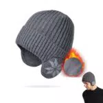 Invernale Maglia Cappello Sciarpa Set, Cappello Berretto Invernale Uomo Donna Invernali Sciarpa Berretto in Maglia Sciarpa Beanie Cappelli Invernale Caldo Unisex