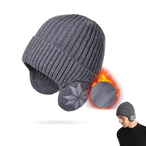 Invernale Maglia Cappello Sciarpa Set, Cappello Berretto Invernale Uomo Donna Invernali Sciarpa Berretto in Maglia Sciarpa Beanie Cappelli Invernale Caldo Unisex