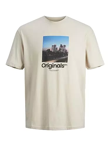JACK & JONES Jorvesterbro Photo Ss Tee Crew Neck Sn