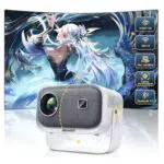 Proiettore Portatile Jimveo E18 Mini WiFi6 Bluetooth Home Cinema 1080P