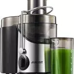 Centrifuga Frutta e Verdura JUILIST 400W Estrattore di Succo a Freddo con Bocca Larga e 3 Velocità
