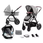 Kinderkraft Passeggino Trio Moov 3 in 1 - Carrozzina Ovetto Pieghevole