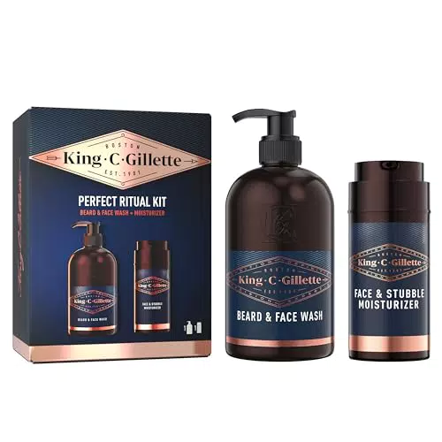 King C. Gillette Kit KIT REGALO COMPLETO PER CURA BARBA