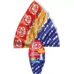 KITKAT Uovo di Pasqua 2024 Cioccolato al Latte al Caramello con pezzetti di Wafer e 1 KITKAT Bunny 230g