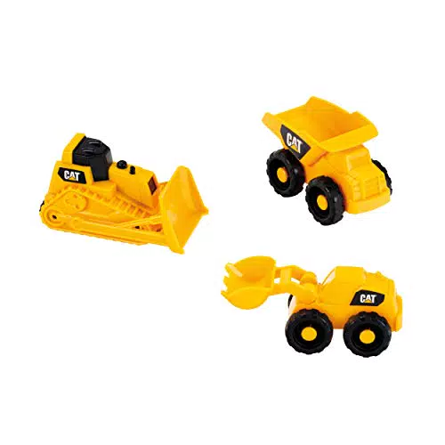 Klein Theo 3236 Set di Veicoli da Cantiere Cat I Include Ribaltabile