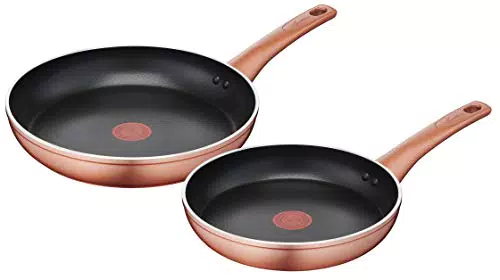 Lagostina Ramata Set Padelle Antiaderenti in Alluminio Ø 24/28 cm