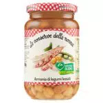 Conserve della Nonna: Tris di Legumi Lessati 100% Naturali - Ceci, Tondini, Borlotti - 360 gr (Confezione da 6)