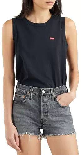 Levi's Dara Tank White +, T-shirt Donna, Bianco