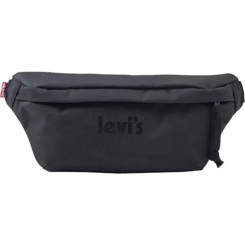 Levi's Small Banana Sling-Poster Logo Unisex - Nero