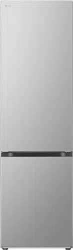 LG Frigorifero Combinato No Frost 387L Argento con Tecnologia Door & Linear Cooling