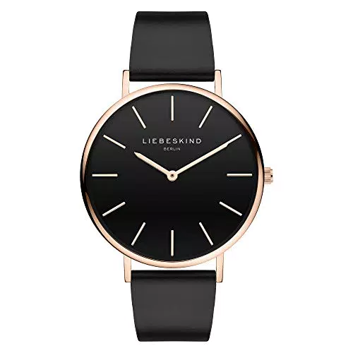 Liebeskind Orologio analogo Quarzo con Cinturino in Pelle, LT-0268-LQ