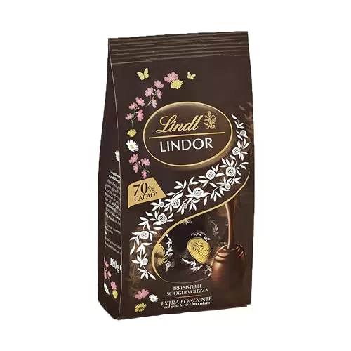 Lindt Bag Ovetti LINDOR Fondente 70% Cacao Pasqua
