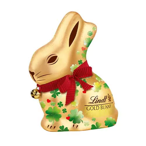 Lindt Gold Bunny Latte Quadrifoglio - Coniglietto di Cioccolato al Latte
