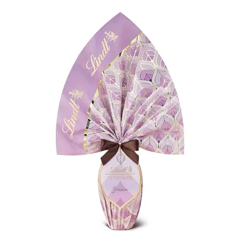 Lindt Uova di Pasqua Cioccolato Bianco con Sorpresa