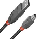 LINDY - Cavo USB a Micro USB 2.0 A/B, Anthra Line 0.5 Metri
