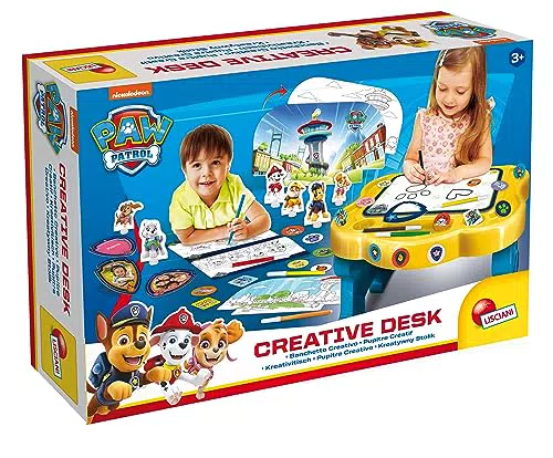 Lisciani Giochi - Paw Patrol tavolino creativo, 103331