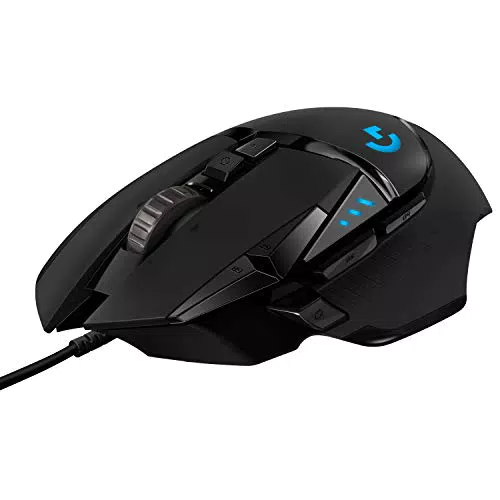 Logitech G502 HERO Mouse Gaming Prestazioni Elevate