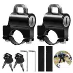 Lucchetto Moto Universale Premium Antifurto in Alluminio per Manubrio 22-28mm