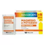 Massigen Magnesio Potassio Integratore Zero Calorie, 30 Buste
