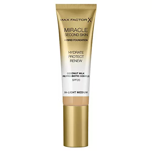 Max Factor - Fondotinta idratante Miracle Second Skin