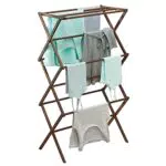 Stendino Verticale mDesign a 3 Livelli: Design Moderno e Salvaspazio