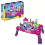 MEGA Bloks - Tavolino Multi Attività 3 in 1 per Bambini 1+ Anni