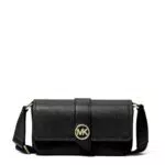 Michael Kors Greenwich Sling XBODY, Borsa da donna, nero