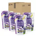 Milmil Sapone Liquido Fragranza Talco & Iris - Ricarica Dermatologicamente Testata