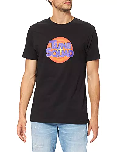 Mister Tee Space Jam Tune Squad Logo Tee T-Shirt, Nero