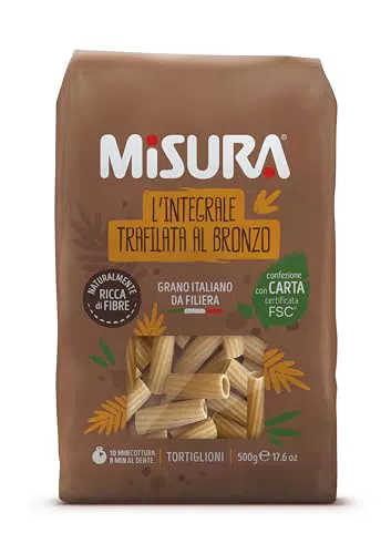 Fibrextra Misura Tortiglioni Integrali Grano Italiano