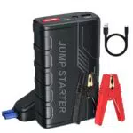 Avviatore Batteria Auto Momowin 1500A 12V per Emergenze - Jump Starter con Torcia LED e Porta USB