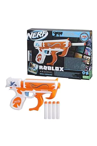 Nerf Roblox Blaster Arsenal: Soul Catalyst - Codice Esclusivo Virtuale e 4 Dardi Elite