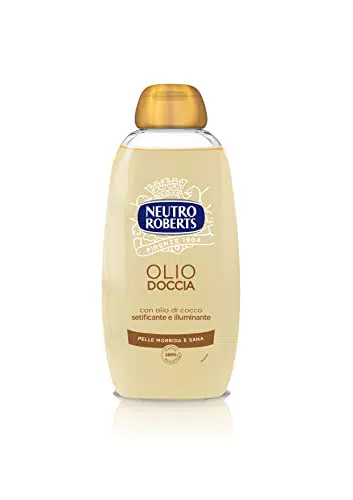 Neutro Roberts Olio Doccia con Olio di Cocco, Ottimo per Pelli Delicate