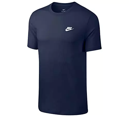 Nike M NSW Club Tee, Tshirt Uomo, Blu, X