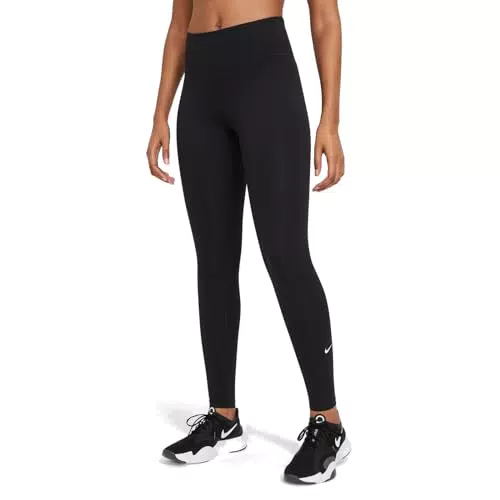 Nike One Dry Fit Mr Tights Black/White M