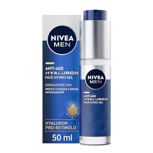 NIVEA MEN Crema Viso Anti-Age con Acido Ialuronico 50ml