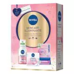 NIVEA Skincare Illuminante Cofanetto Regalo Donna, Set Regalo Donna con Crema Viso Nutriente 50ml