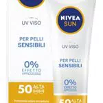 NIVEA SUN UV Crema Solare Viso Pelli Sensibili FP50 50 ml