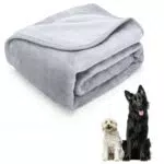 Nobleza Morbida coperta in Pile per cani e gatti Confezione Color Grigio Misure 75x75cm