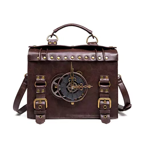 Steampunk Gear Borsa a Tracolla Gotica retrò - Ocobudbxw