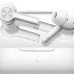 OnePlus Buds Z2 - Cuffie wireless con Cancellazione del Rumore con fino a 38h di autonomia e Il supporto Dolby Atmos - Pearl White