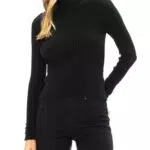 ONLY Onllorelai LS Cable Rollneck Knt Maglietta a Maniche Lunghe
