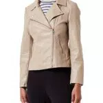 Giacca Biker in Pelle Sintetica Only New Melisa