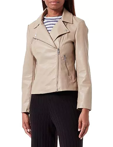 Giacca Biker in Pelle Sintetica Only New Melisa