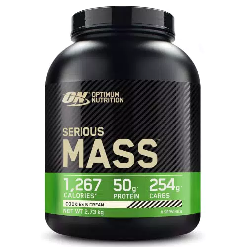 Optimum Nutrition Serious Mass Proteine in Polvere ad Alto Contenuto Calorico per Aumento Peso