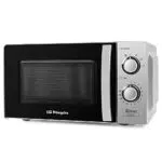 Orbegozo Forno a Microonde 20 Litri, 6 Livelli di Funzionamento, Timer 30 Minuti, 700 W Potenza - Acciaio Argento