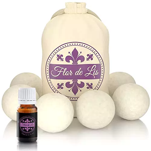 Palline Di Lana, Per Asciugatrice Con Olio Essenziale Lavanda