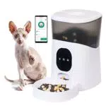 Pawmate Distributore Automatico Cibo per Animali Domestici con Wifi e Telecomando Bluetooth